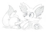 Fennekin (By Redfoxj)