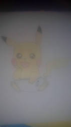 Pika Pika Wearing A Diaper (By CarinaTheGoatLover)