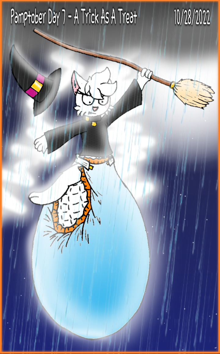 Pamptober Day 7 - A Trick As A Treat