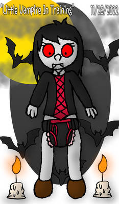 Little Vampire In Training