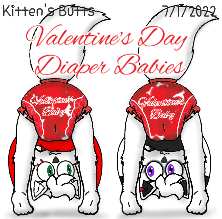 Kitten's Butts (Valentine's Day Edition)