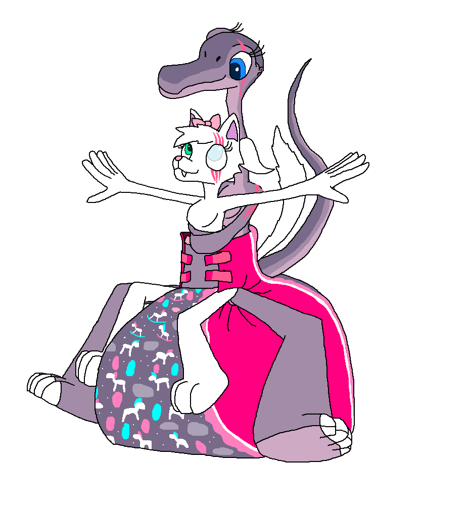 (BryanGhidora2002) Ali's Kitty Diaper Pouch