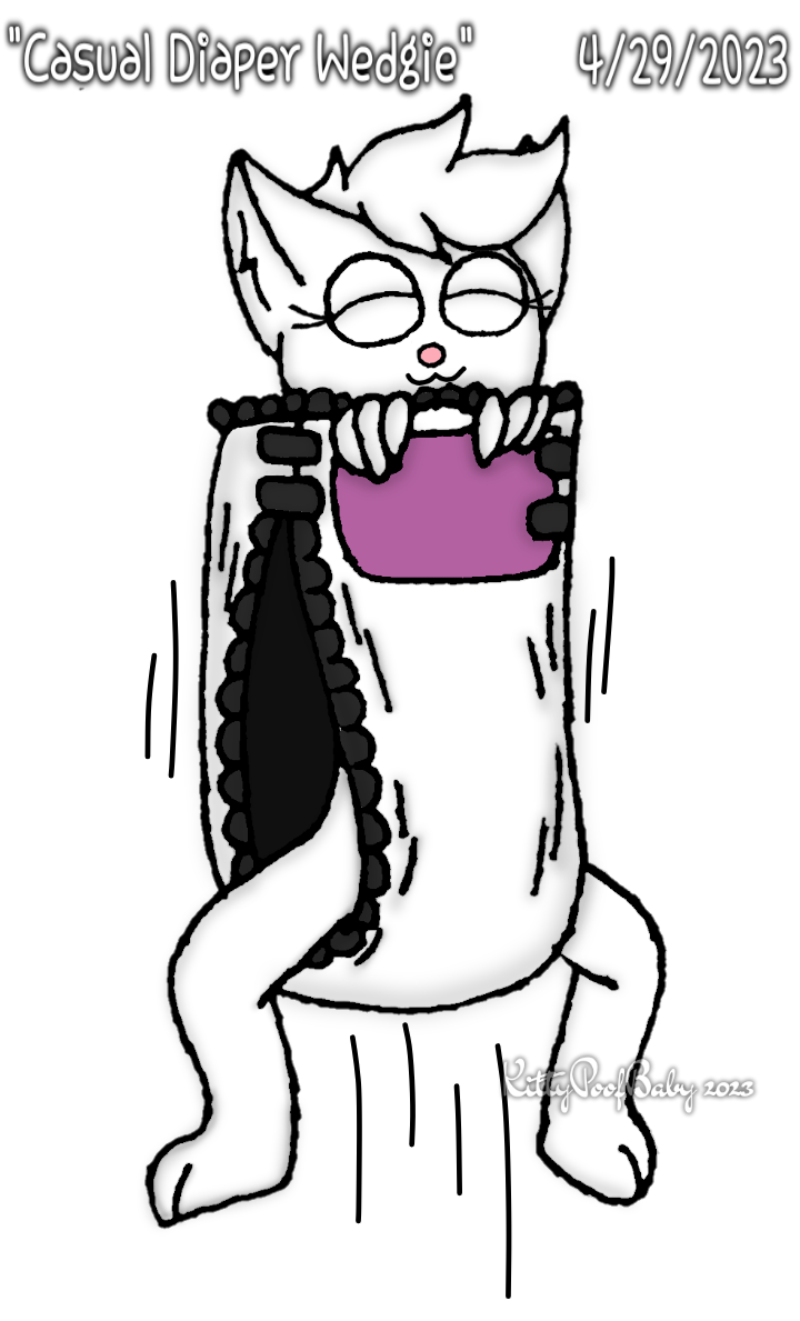 Casual Diaper Wedgie