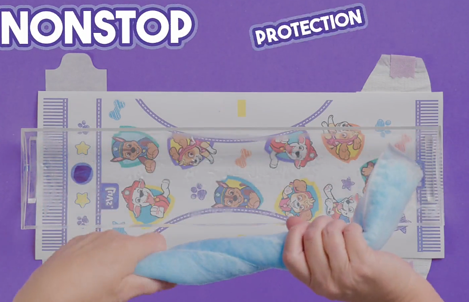 Panda print luvs 2024 diapers