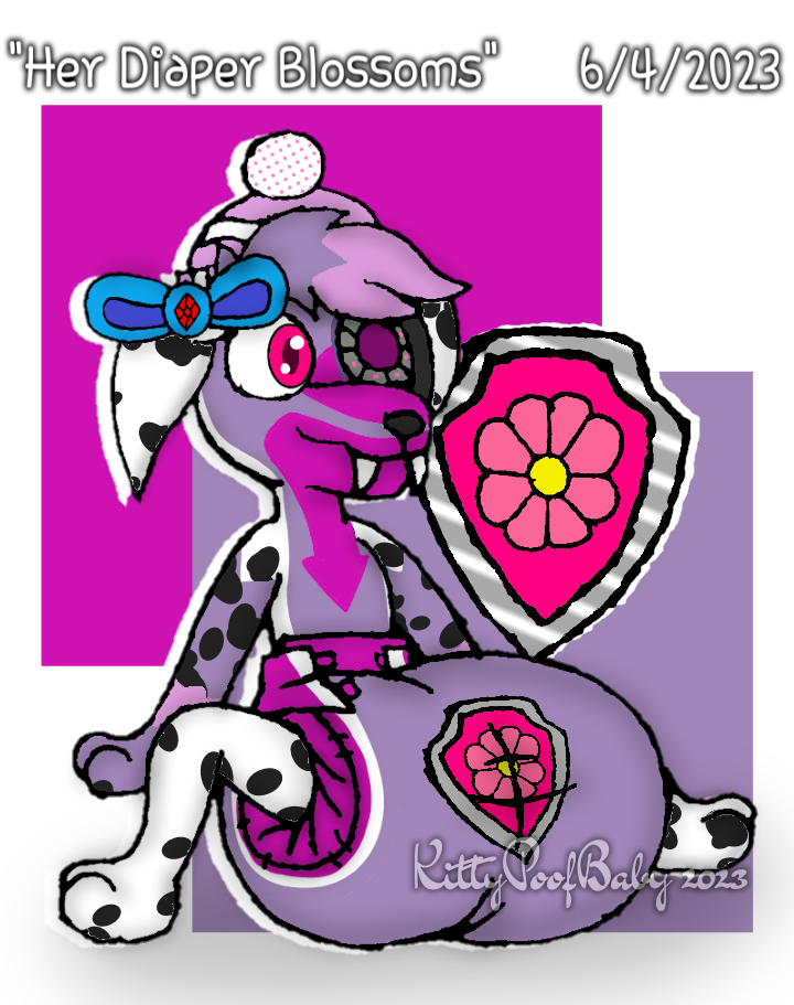 (AT) Her Diaper Blossoms