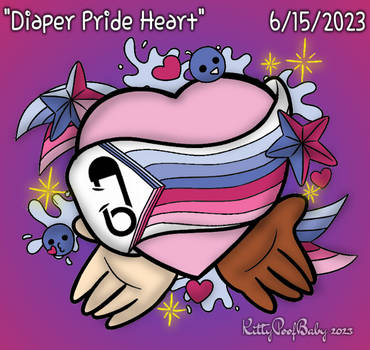 Diaper Pride Heart