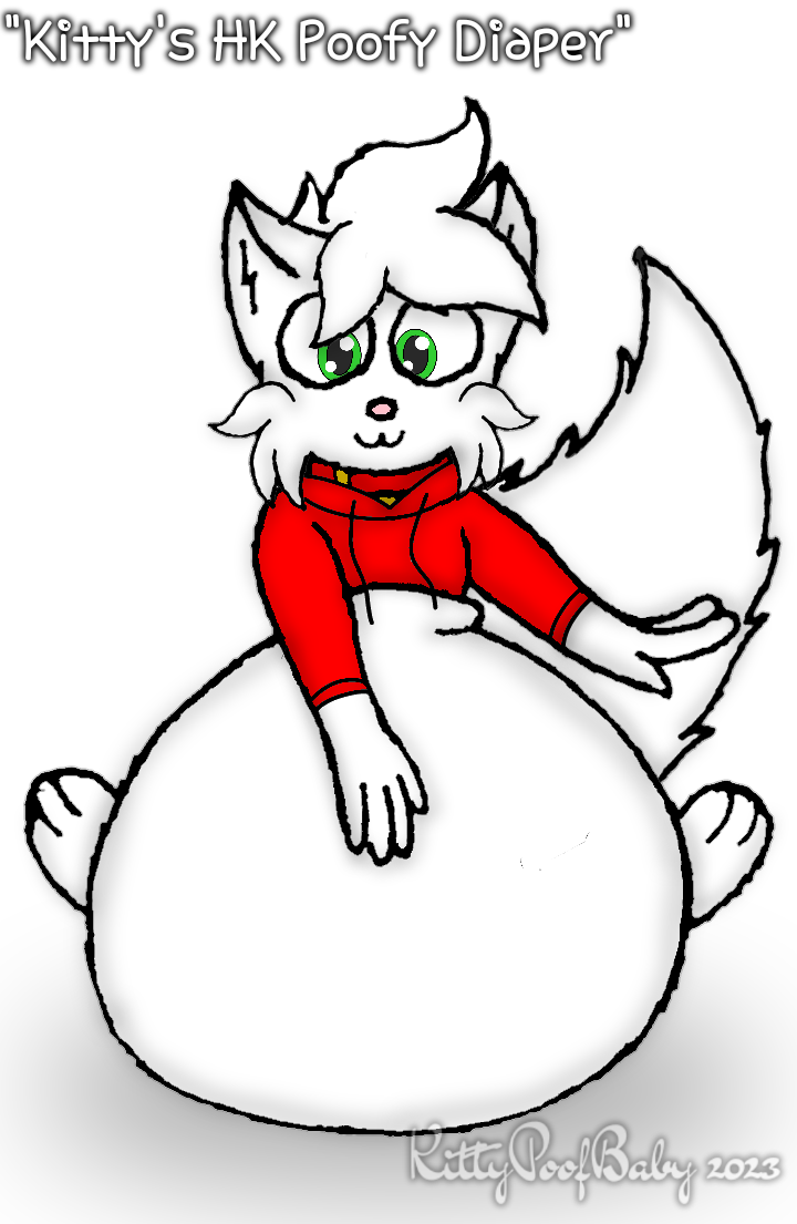 Kitty's HK Poofy Diaper