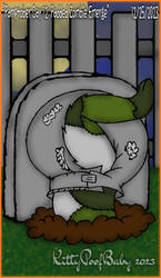 Pampertober Day 13 - Padded Zombie Emerge