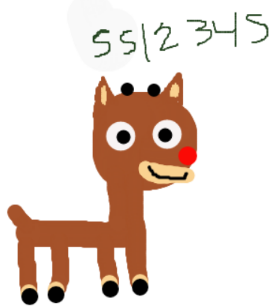 Rudolph the Red-Nosed Reindeer by smurfysmurf12345 on DeviantArt