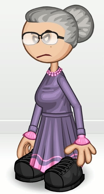 Mrs. Wicket (Mr. Bean: The Animated Series) by smurfysmurf12345 on  DeviantArt