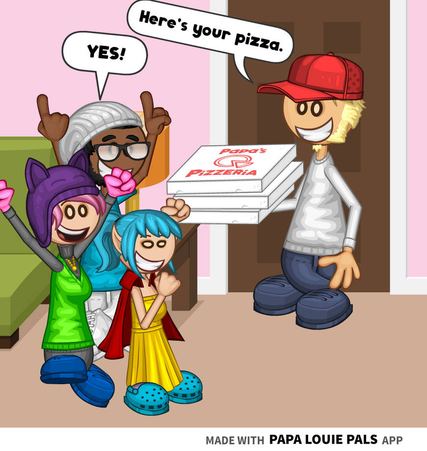 Papa Louie When Pizzas Attack! as Hamsters by TannerxDelia on DeviantArt
