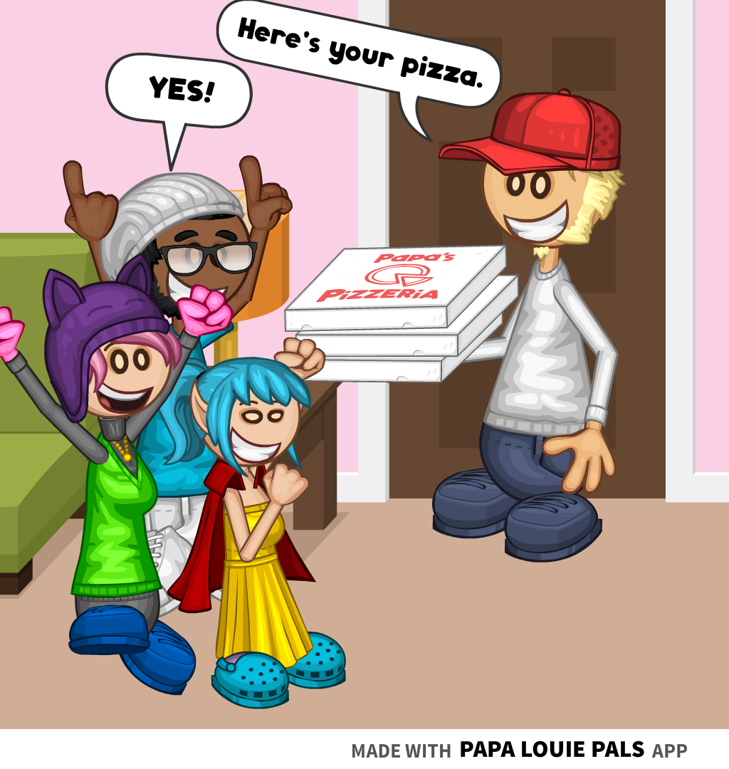 Me in Papa Louie: WPA Papa's Pizzeria by AlexYT2 on DeviantArt