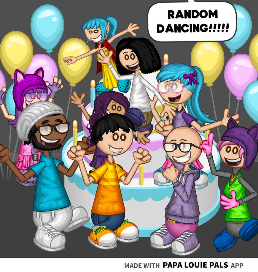 RANDOM DANCING!!!!! by smurfysmurf12345 on DeviantArt
