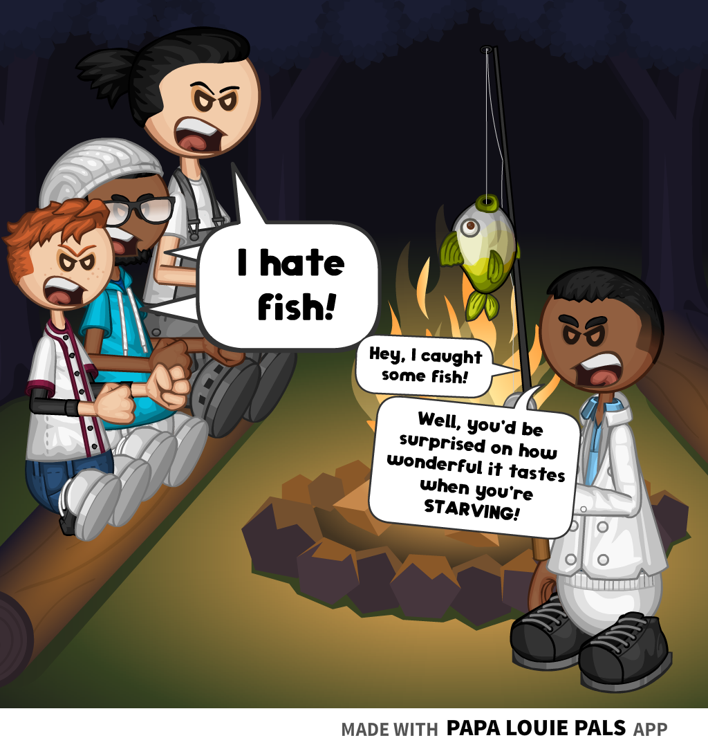 We Hate Fish! by smurfysmurf12345 on DeviantArt