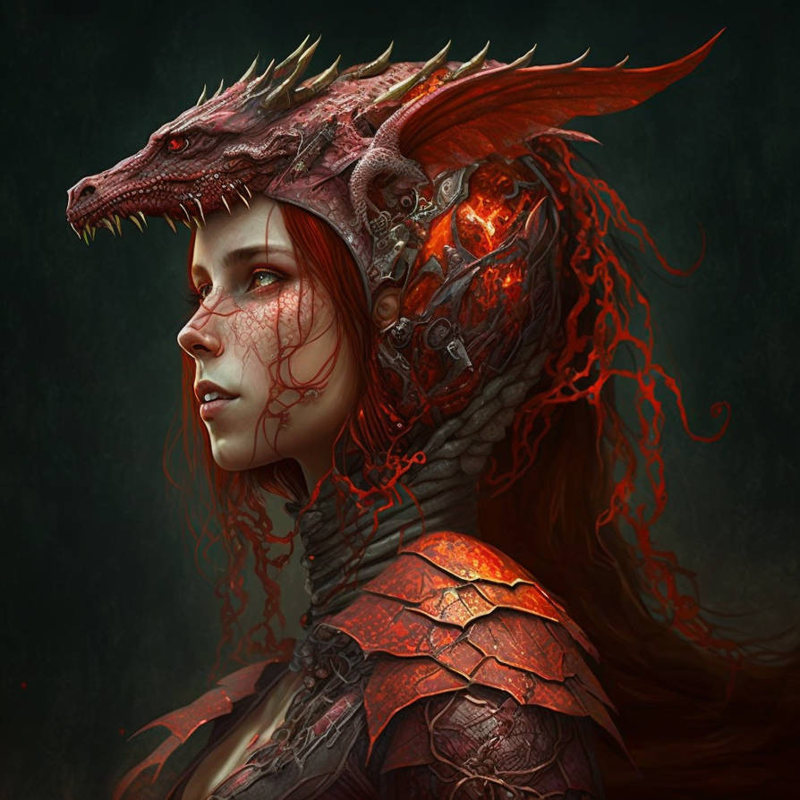 Half Woman Half Dragon By Bonanka On DeviantArt half-woman-half-dragon-by-bonanka-on-deviantart
