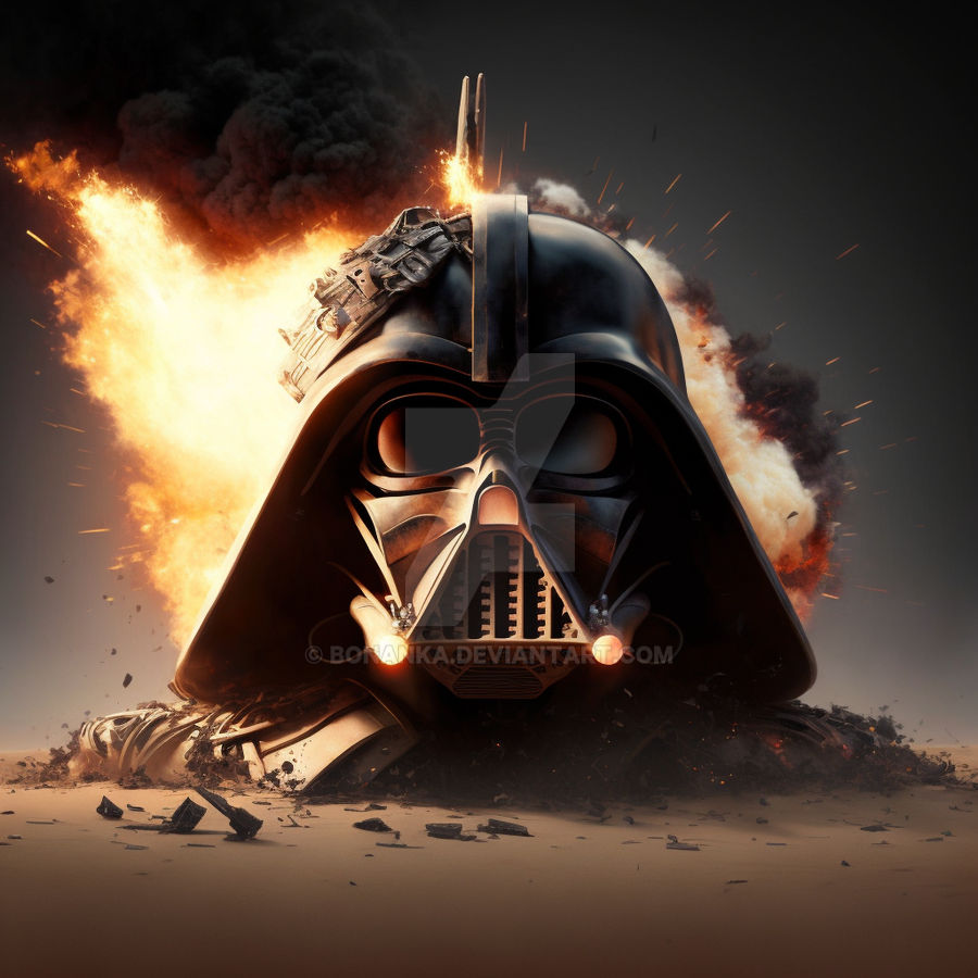 Burning Darth Vader By Bonanka On DeviantArt burning-darth-vader-by-bonanka-on-deviantart
