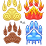 Elemental Pawprints