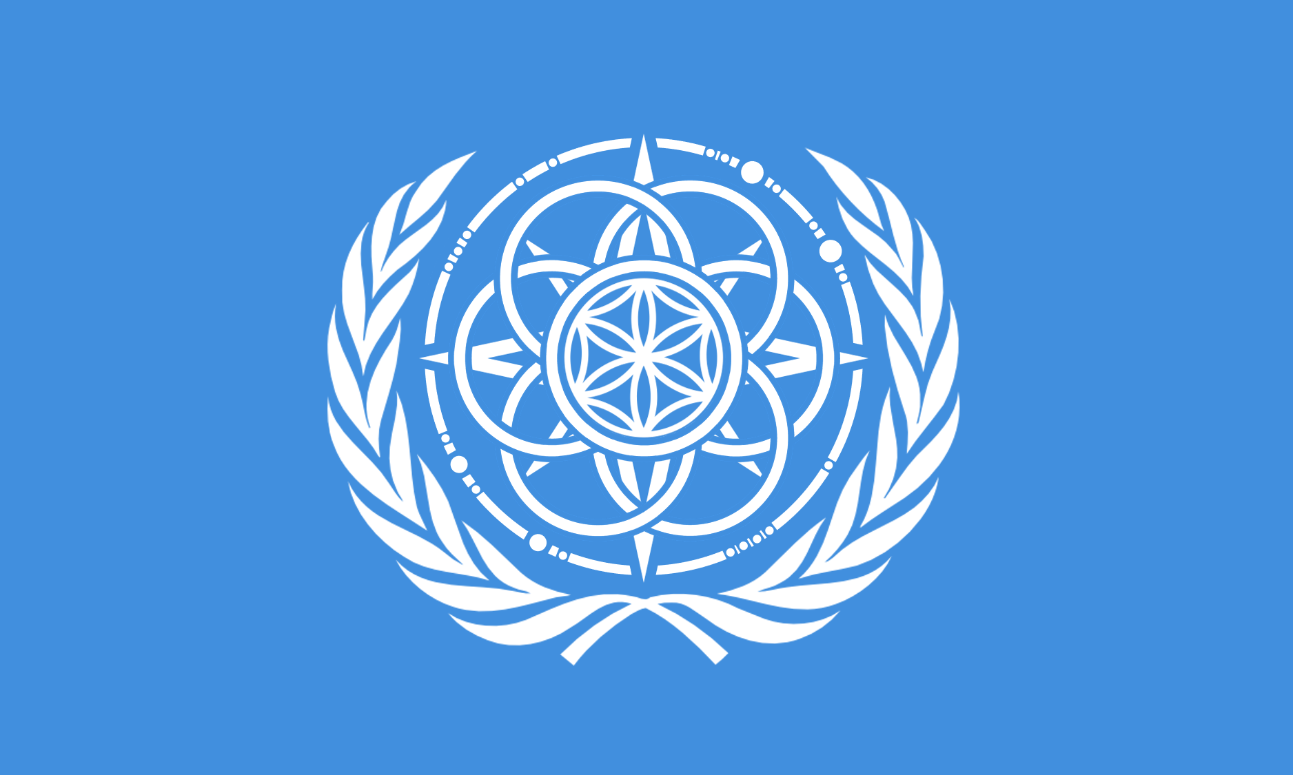 Un Symbol United Nations Flag