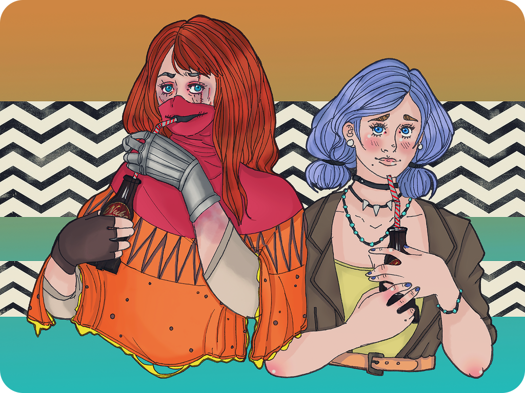 Nuka Chicks. by pumpkin-juice