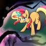 Fighting Sunset shimmer