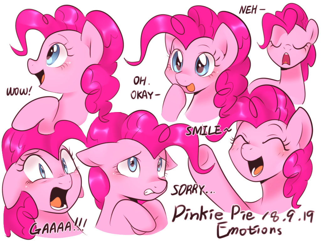 Pinkie Pie Emotions