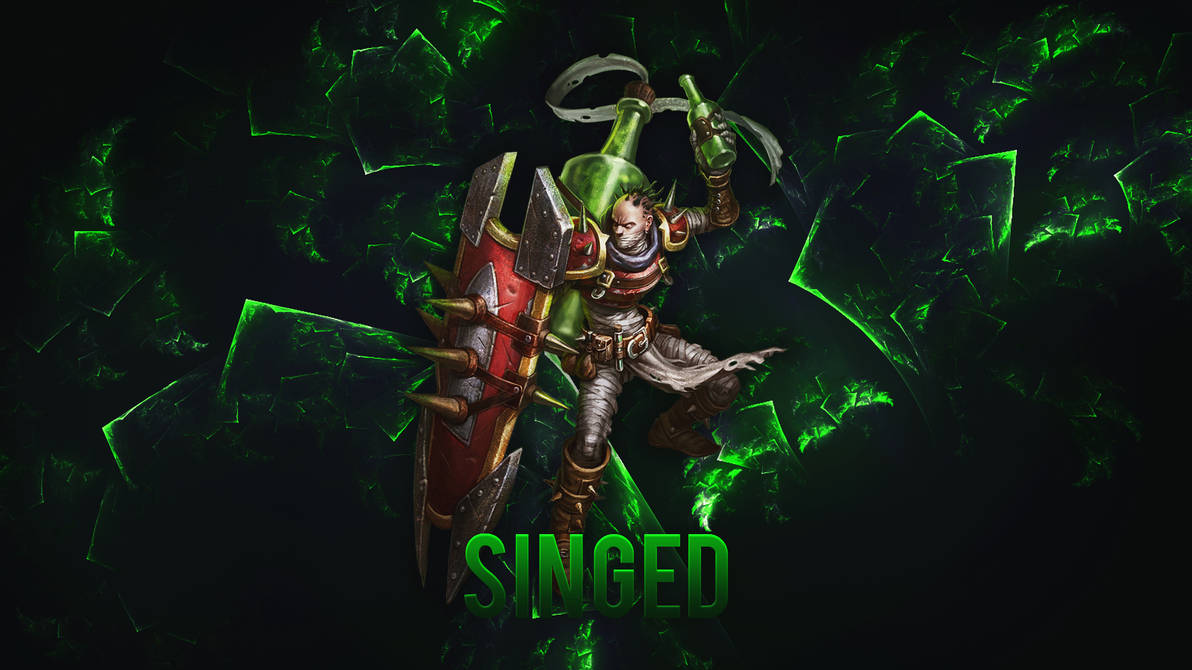 Singed Design Singed : League of Legends by NinjaPaintt on DeviantArt