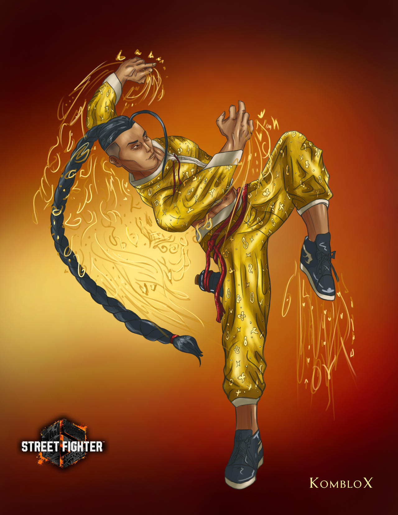 Jamie from Street Fighter 6 by KombloX on DeviantArt