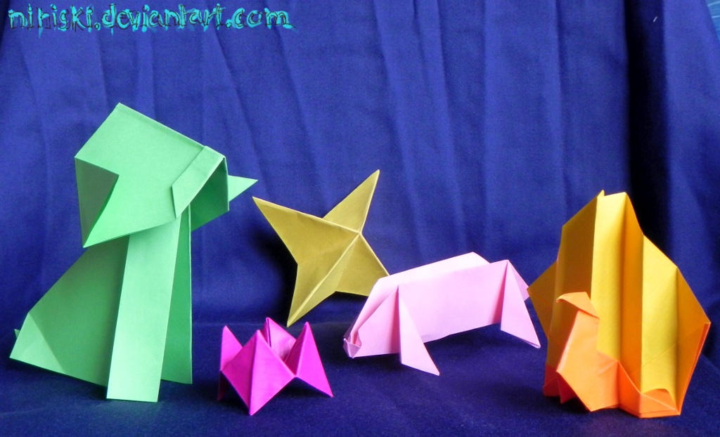 my first origami attempts by nihiski on DeviantArt