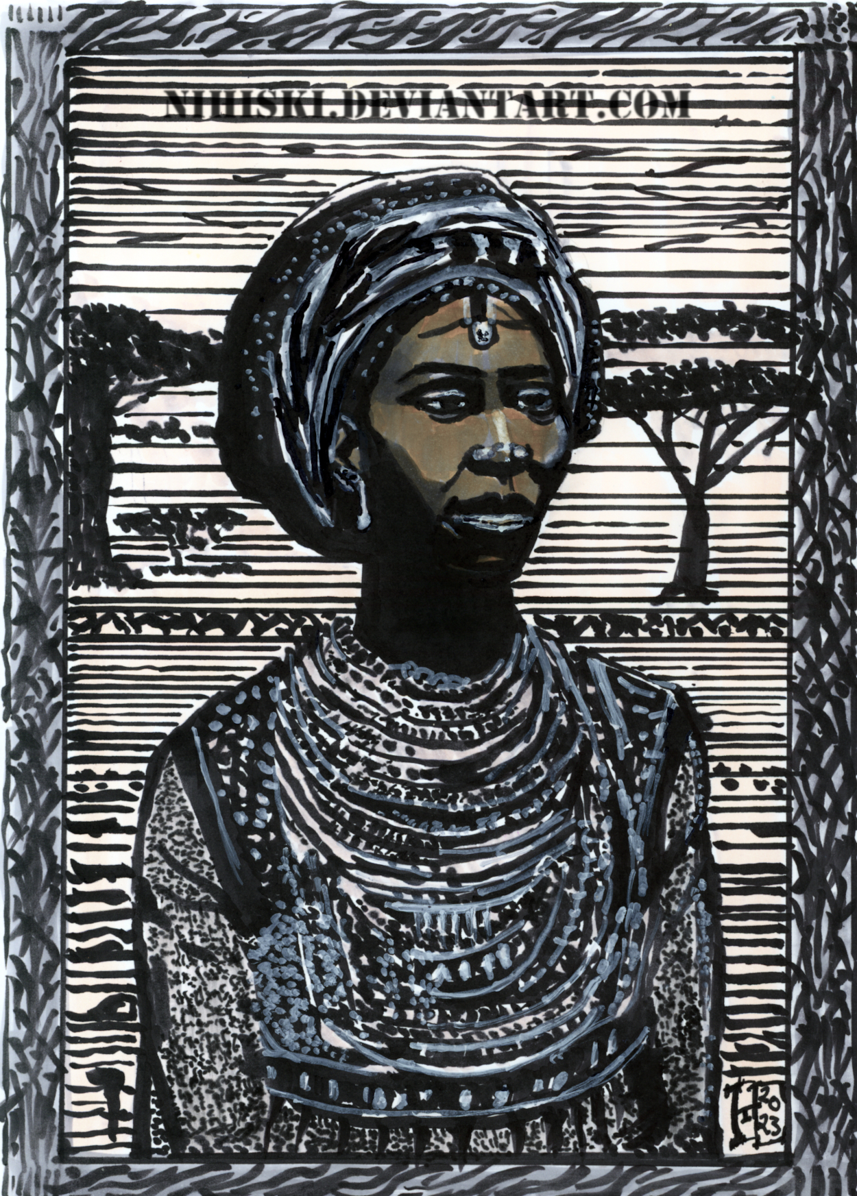 portrait of an african woman #1