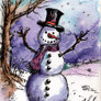 Dancing Snowman (GIF)