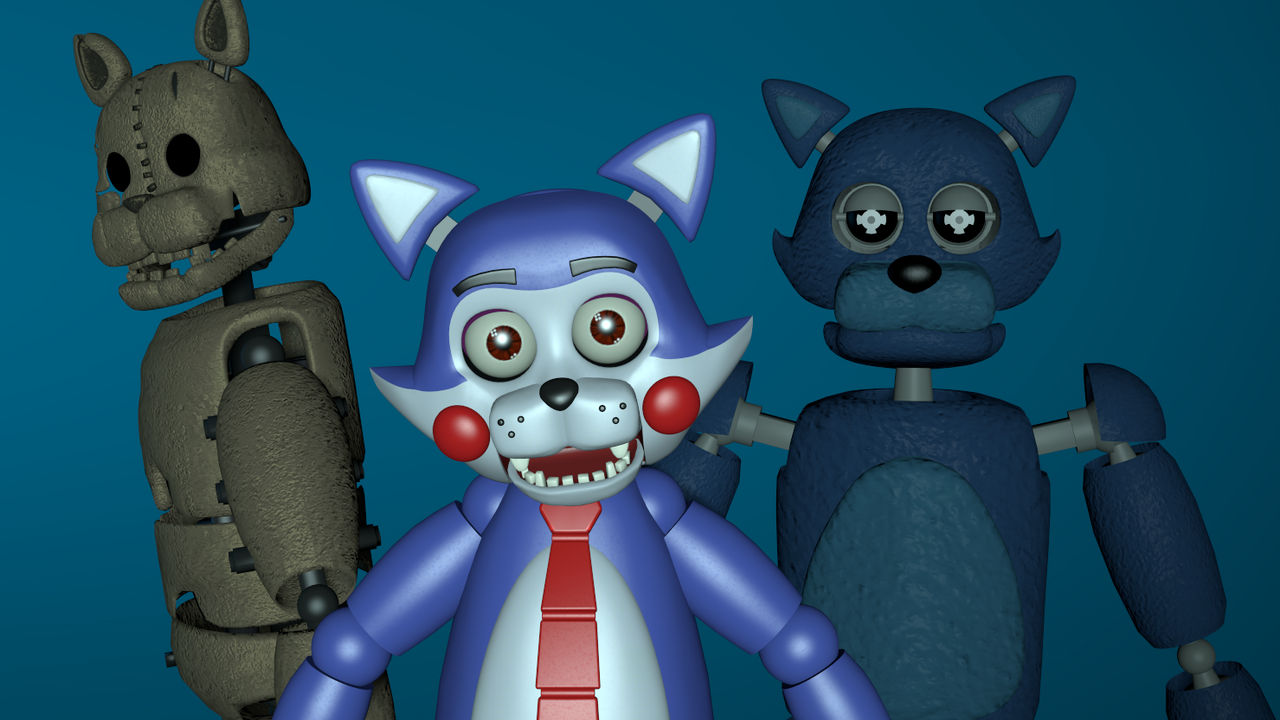 Five night At Candy's 3 Model Pack by rendragading on DeviantArt