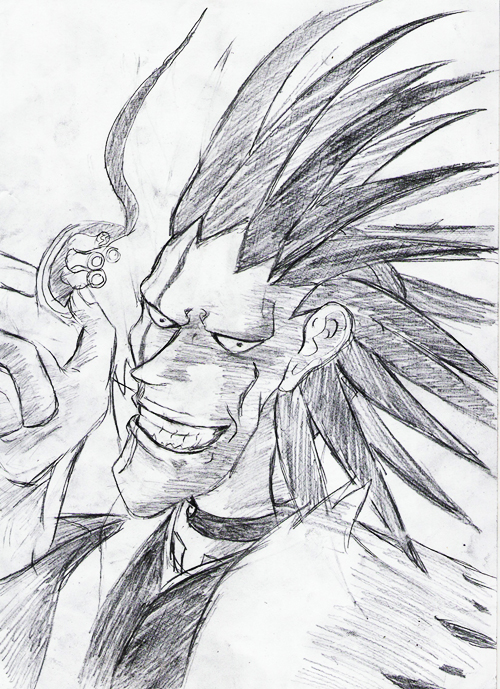 Sketch: Zaraki Kenpachi