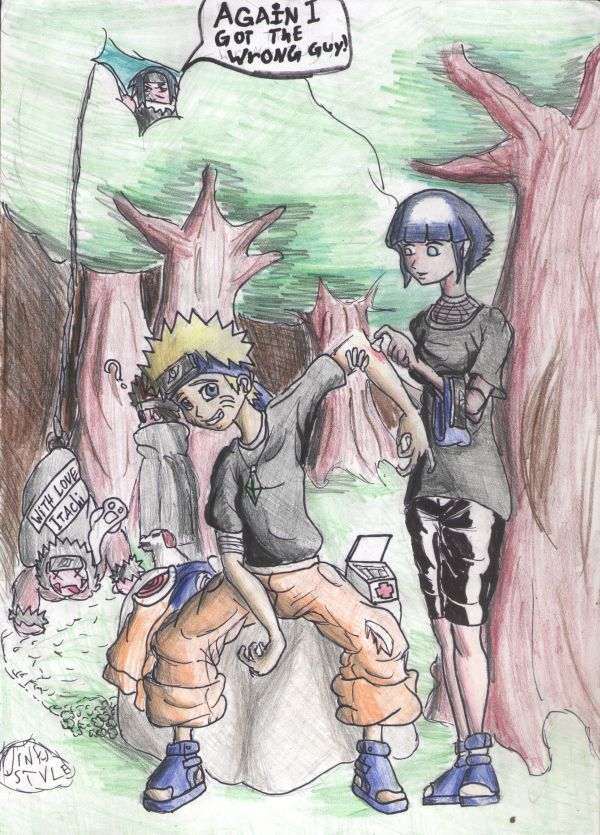 Kyuubi Naruto and Hinata by Shadiz on DeviantArt
