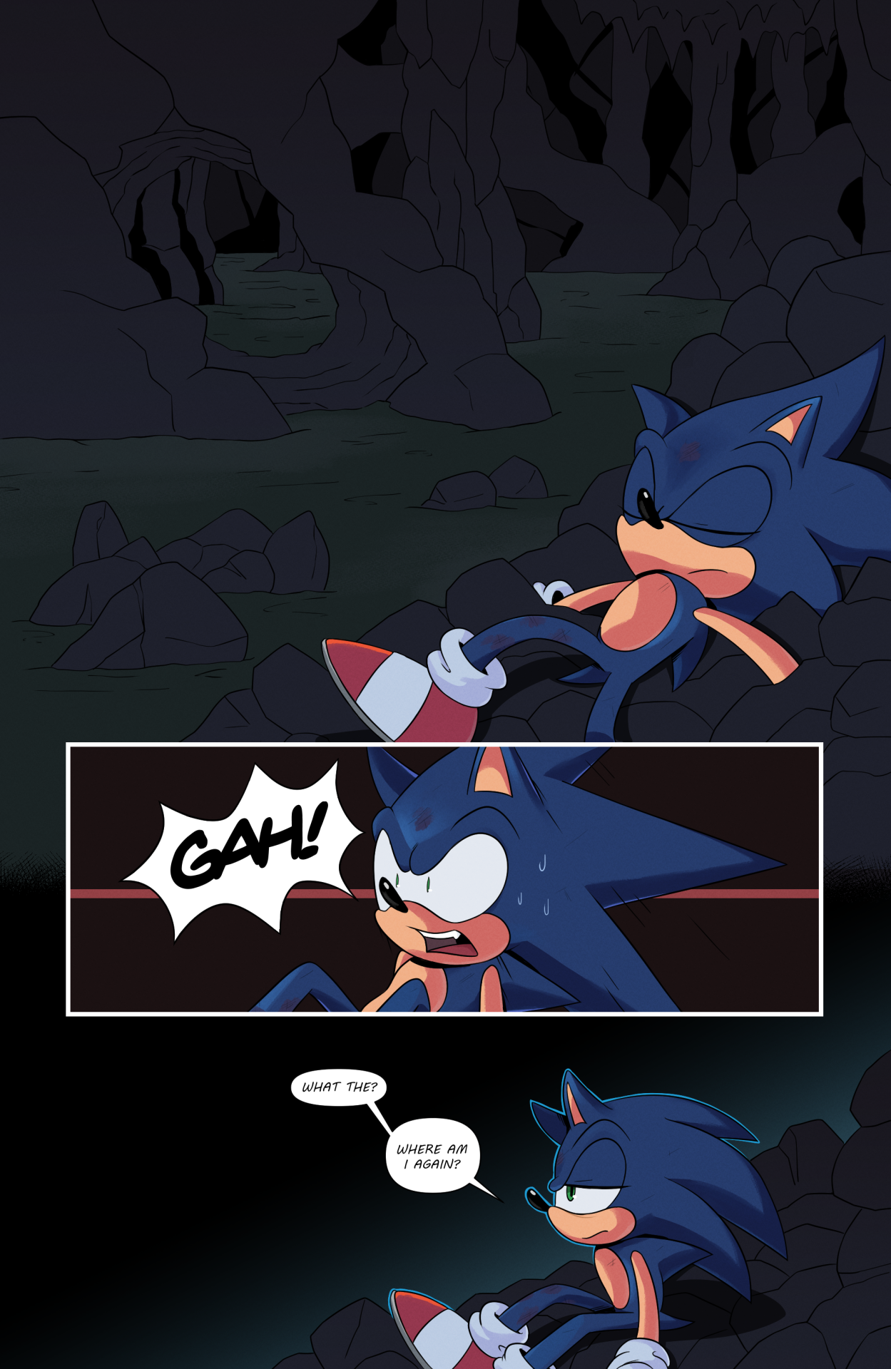 Sonic Frenzy Issue 5 Page 1 by killerboss2 on DeviantArt