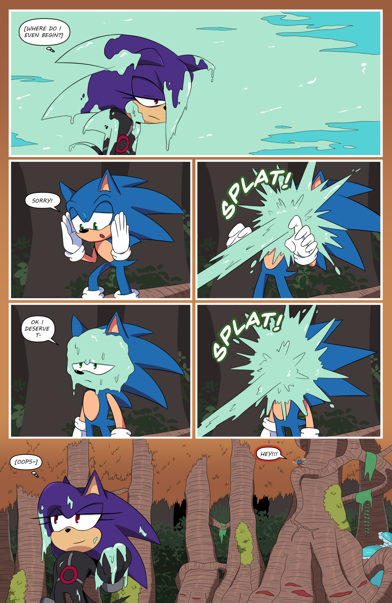 Sonic Frenzy Issue 7 Page 3 by killerboss2 on DeviantArt