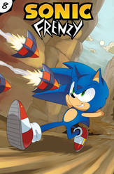 Sonic Frenzy Issue 8 Cover