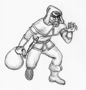 Gauntlet thief sketch