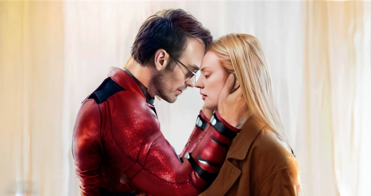Matt Murdock and Karen Page Daredevil Born again by artsywayne on
