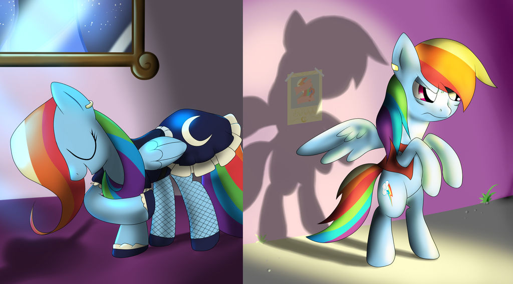 Rainbow Dash the Maid, the Searcher