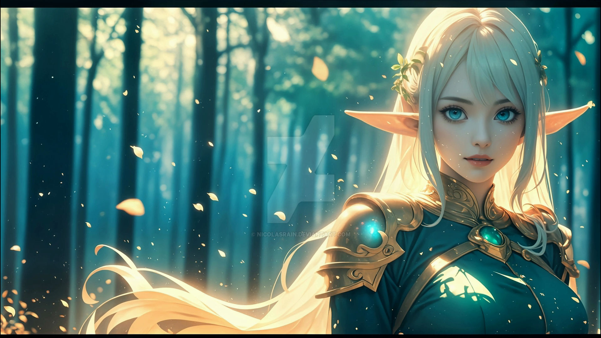 Anime Elf by NicolasRain on DeviantArt
