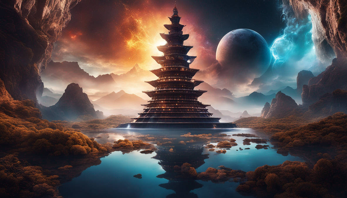 (visualization Of Poetic Elements Of Creation And