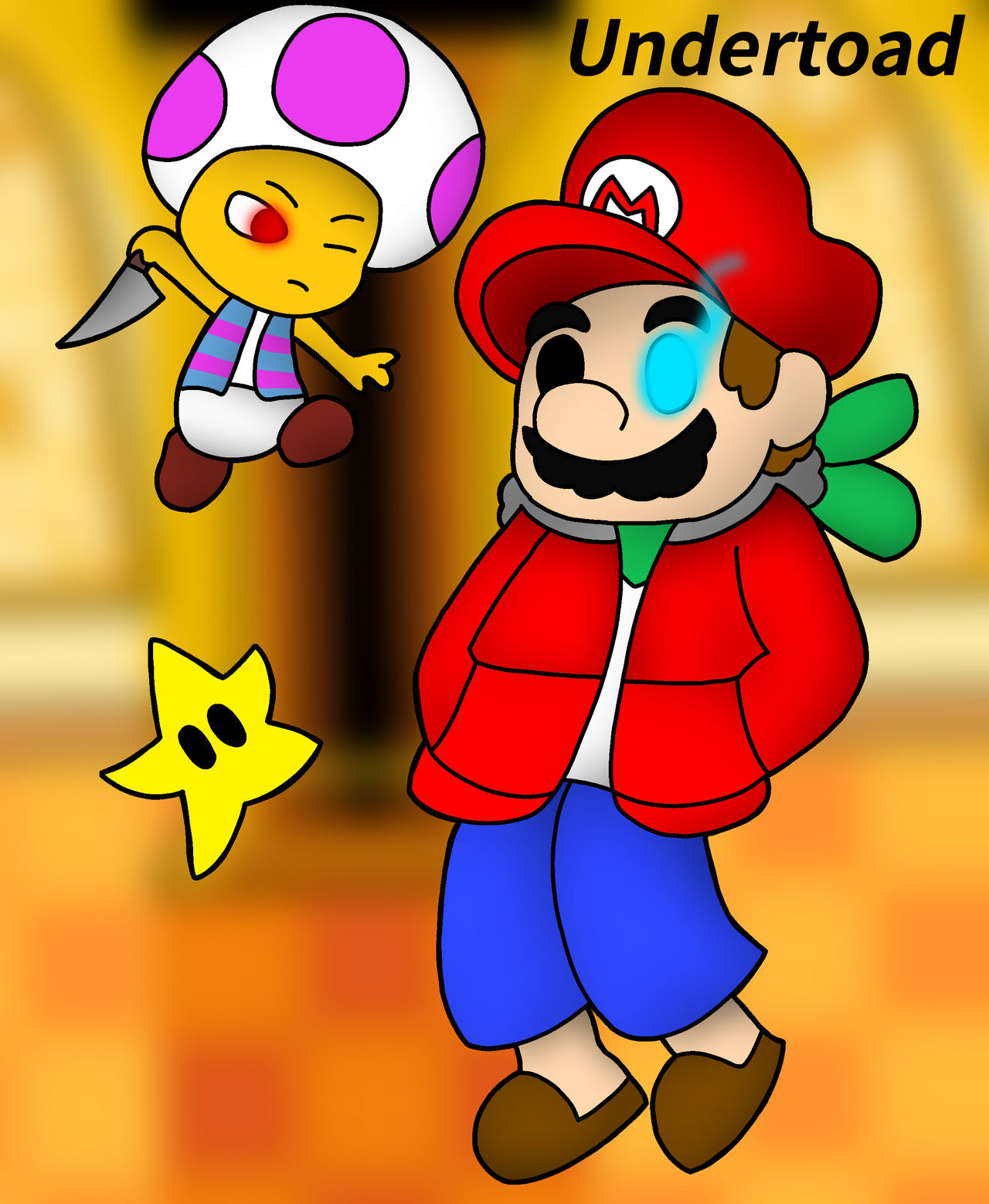 Undertoad Mario Color Undertoad by mysterycloverz on DeviantArt