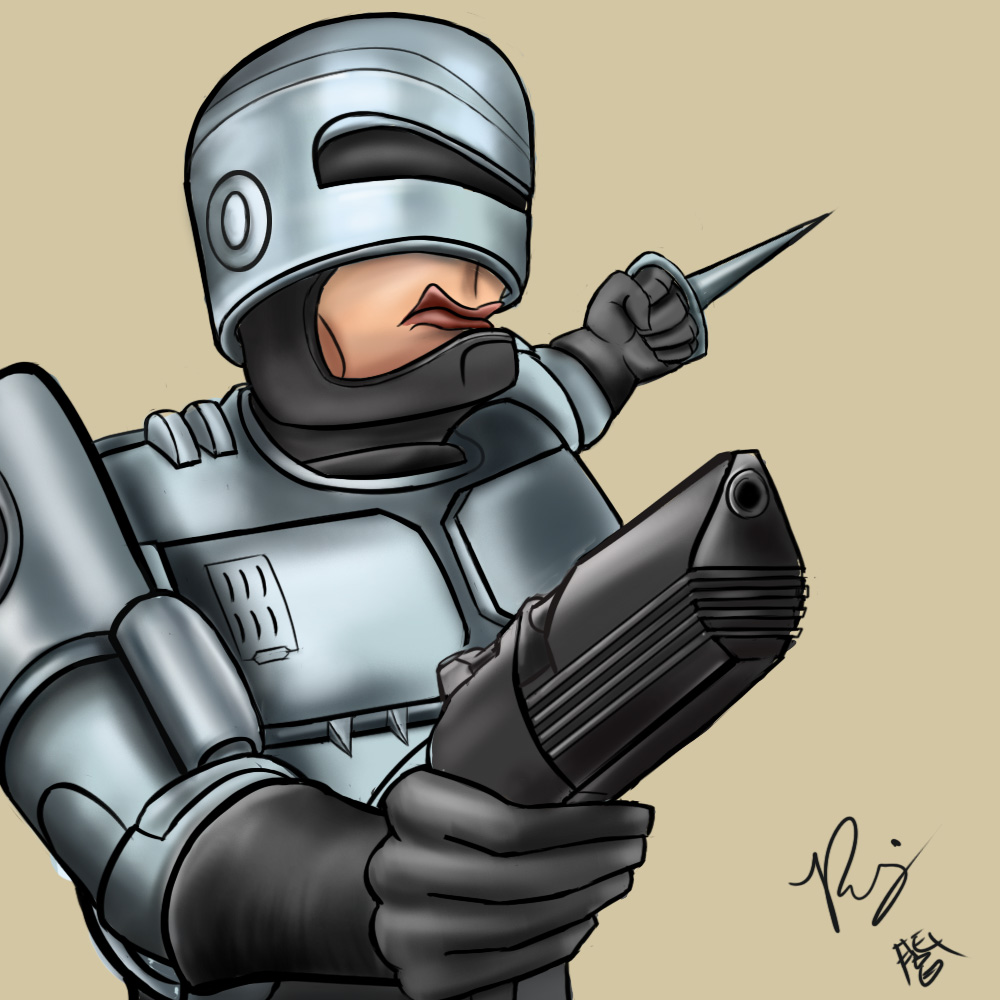 Robocop by pj_artsofdarkness by pjdarknessarts on DeviantArt