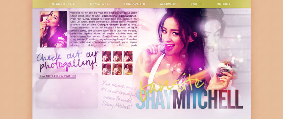 Shay Mitchell Header