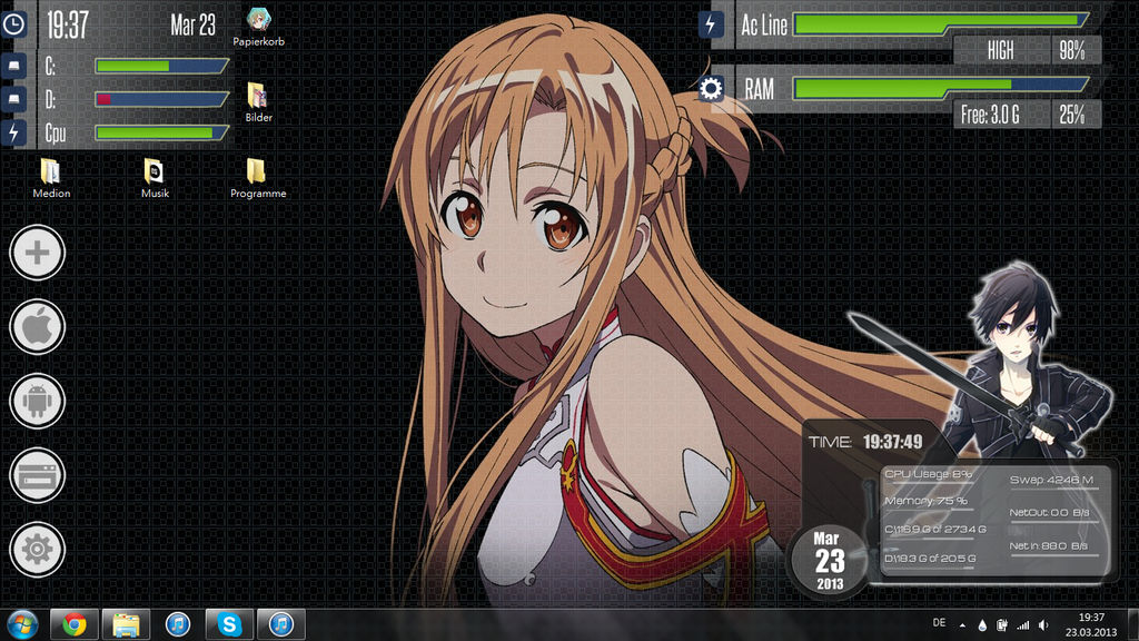 Sword Art Online Desktop By Corvexarenmizuki On Deviantart Sword Art Online Desktop By Corvexarenmizuki On Deviantart