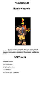 Smash Profile-Banjo-Kazooie