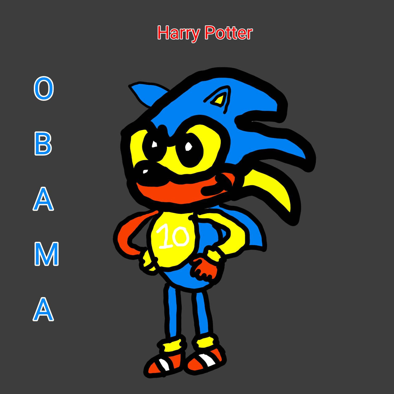 Harry Potter Obama Sonic by Furbyproductions on DeviantArt