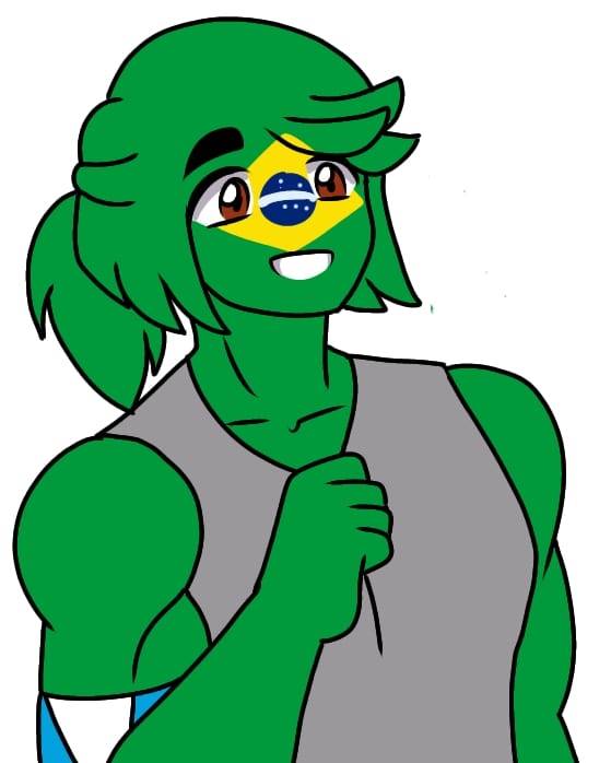 BRAZIL ≧∇≦ Art's by: night_bun, MICHANPC, NaeRy, •, COUNTRYHUMANS