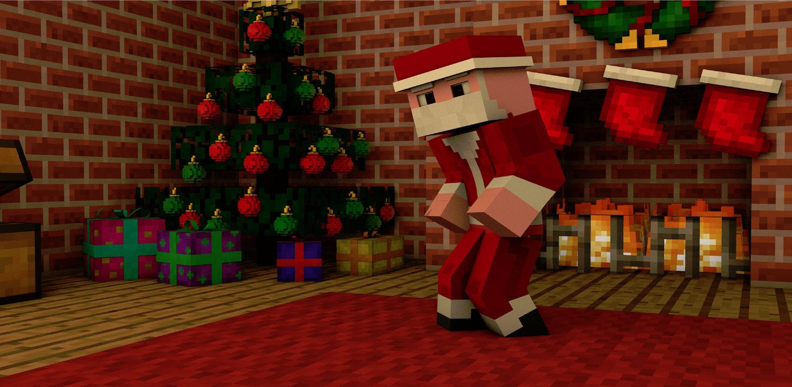 Minecraft Santa by Mouseyplayz on DeviantArt