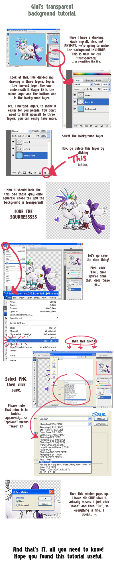 Trans. background tutorial. by GiniXD on DeviantArt